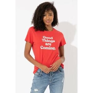 Sub_Urban Riot "Good Things Are Coming" Cherry Red Tee Shirt Size Large